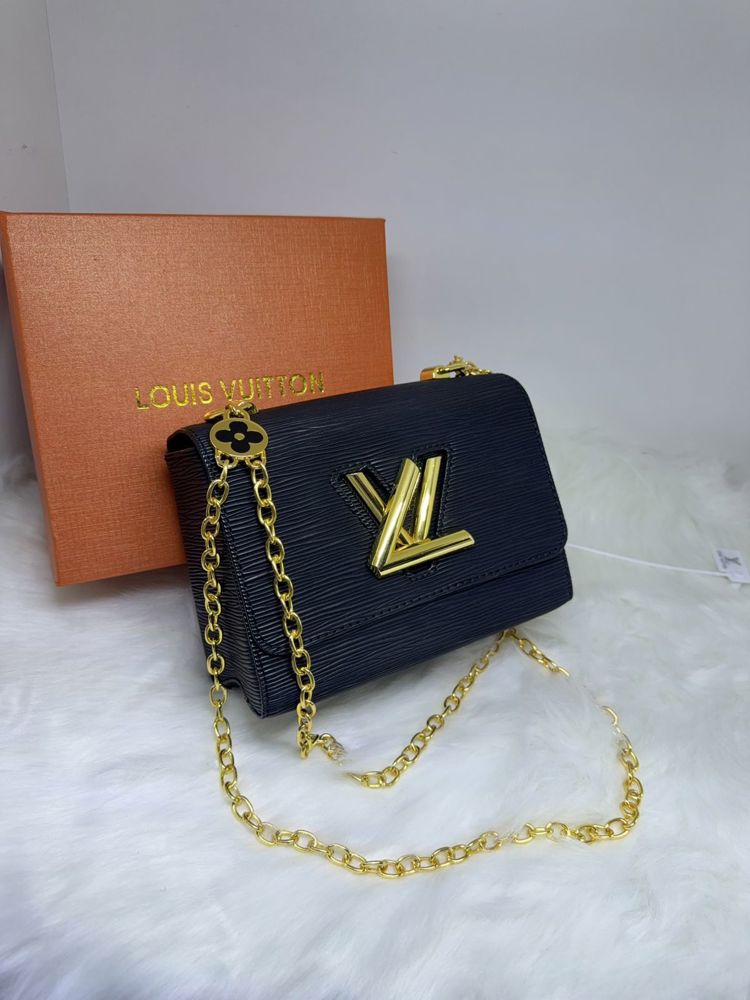 حقيبة كتف نسائية فاخرة Louis Vuitton Twist MM_thumbnail_1