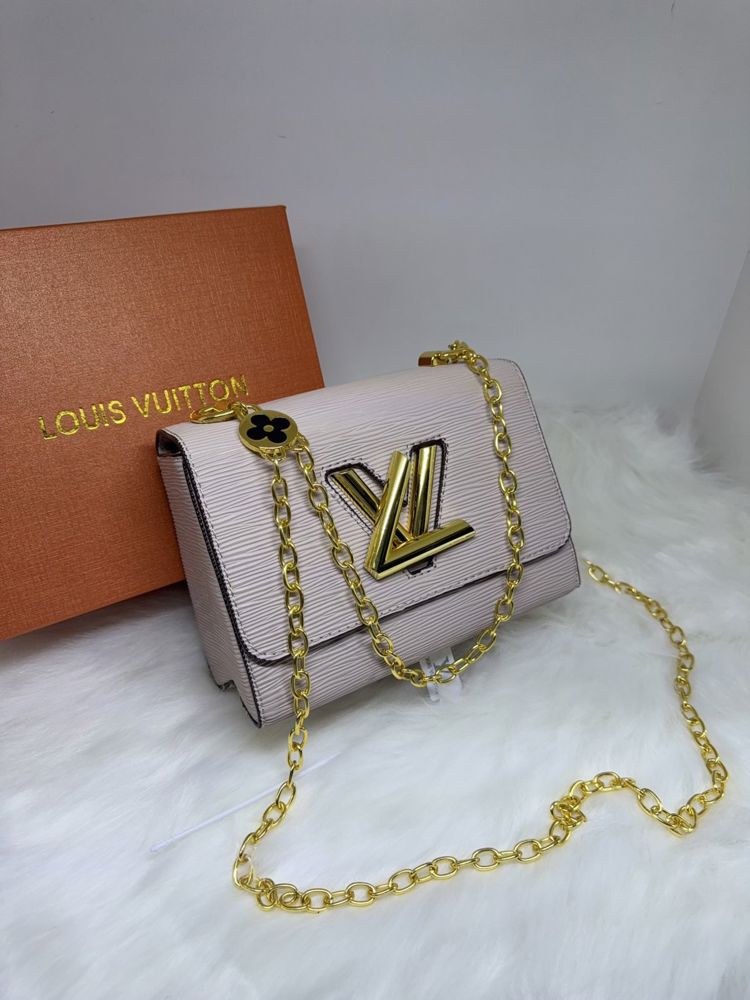 حقيبة كتف نسائية فاخرة Louis Vuitton Twist MM_thumbnail_3